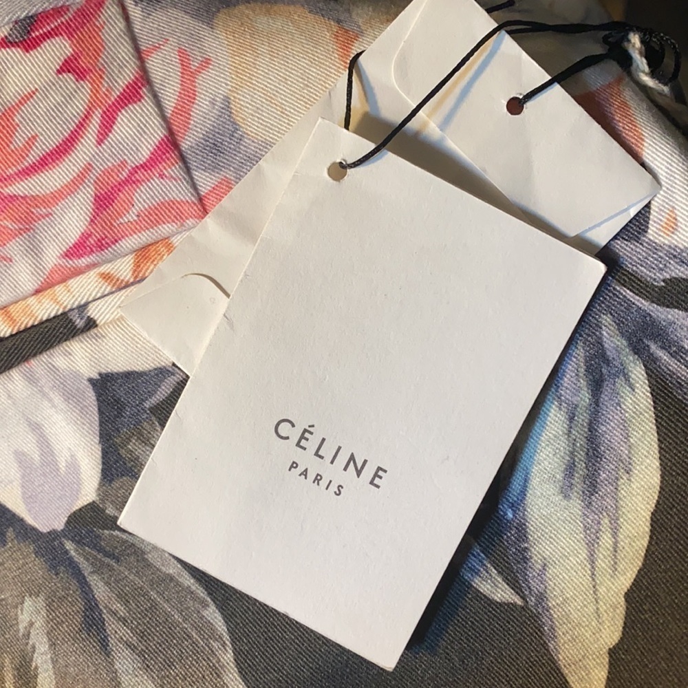Celine Floral Pants 8 US EU: 40 US NWT - Picture 5 of 6